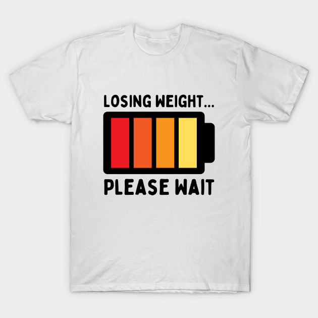 Losing Weight Please Wait, Funny Weight Loss vintage design by Mohammed ALRawi